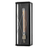Monte Wall Mount Lantern - Black - by Hinkley