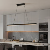 Montebuono Linear Suspension Anodised Black By Eglo - Lifestyle View2