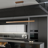 Montebuono Linear Suspension Brown By Eglo - Lifestyle View1