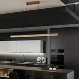 Montebuono Linear Suspension Brown By Eglo - Lifestyle View2