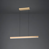 Montebuono Linear Suspension Brown By Eglo - Lifestyle View3