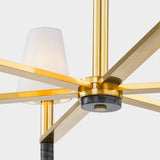 Montreal Chandelier Medium By Hudson Valley Detailed View