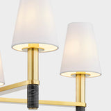 Montreal Chandelier Small By Hudson Valley Detailed View