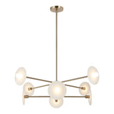Monument Pendant 8-Light Champagne Gold