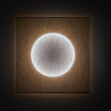 Moodmoon White Plug-In Square Wall Lamp by Ingo Maurer