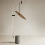 Moon Floor Lamp Brass by 101 Copenhagen - View 2