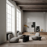 Moon Floor Lamp Brass by 101 Copenhagen - Lifestyle View 1