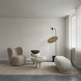 Moon Floor Lamp Brass by 101 Copenhagen - Lifestyle View 3