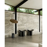 Moon Floor Lamp Brass by 101 Copenhagen - Lifestyle View 4
