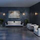 Moonglow 4CCT Wall Light Black By WAC Lighting Lifestyle View