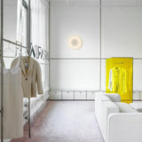 Moonmoon Plug-In Round Lamp By Ingo Maurer - Lifestyle View1