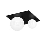 Moons Semi Flush Ceiling Light