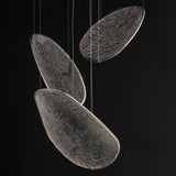 Moonscapes LED Chandelier 3 Lights By ET2 - Lifestyle View1