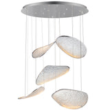Moonscapes LED Chandelier 5 Lights By ET2