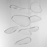 Moonscapes LED Chandelier 9 Lights By ET2 - Lifestyle View4