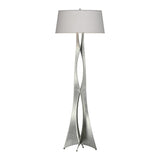 Moreau Floor Lamp - Flax-Hubbardton Forge Sterling-Hubbardton Forge