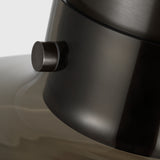 Morgan Flush Mount Burnished Bronze Smoke Glass By Visual Comfort Modern - Detailed View1