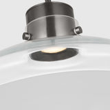 Morgan Pendant Light Large Brushed Bronze Clear Glass By Visual Comfort Modern - Detailed View1