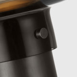 Morgan Table Lamp Burnished Bronze Smoke Glass By Visual Comfort Modern - Detailed View2