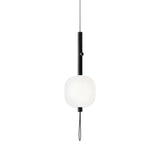 Motus Pendant Light By Kundalini, Finish: Black