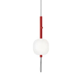 Motus Pendant Light By Kundalini, Finish: Red