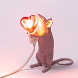 Mouse Lamp Love Edition By Seletti