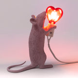 Mouse Lamp Love Edition By Seletti