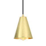 Moya Pendant Light - Polished Brass