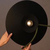 Ms. Bowjangles Tall Wall Lamp Olive by Ingo Maurer