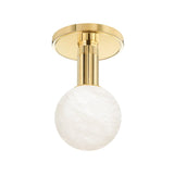 Murray Hill Flush Mount - Aged Brass by Hudson Valley