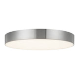 Musa Flush Mount — 11 Inch, Brushed Nickel