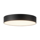 Musa Flush Mount — 8 Inch, Black