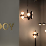 Muse Chandelier, Size: Large, Finish: Sand Black Copper