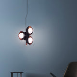 Muse Chandelier, Size: Small, Finish: Sand Black Copper