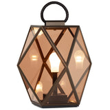 Muse Rechargeable Outdoor Lamp Large Bronze Lacquered By Contardi