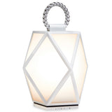 Muse Rechargeable Outdoor Lamp Small Matt White Lacquered By Contardi
