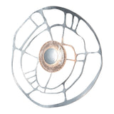 Muse Wall/Ceiling Light, shown in Sterling, by Hubbardton Forge