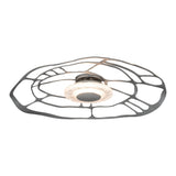 Muse Wall/Ceiling Light, shown in Sterling, by Hubbardton Forge