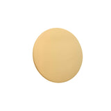 Muted Yellow Small Ceramic Round Backlit Color Temperature Selectable LED Wall Sconce by Justice Design