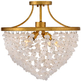 Myra Semi-Flush Mount By Frederic Ramond - Front View