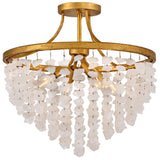Myra Semi-Flush Mount By Frederic Ramond - With Light