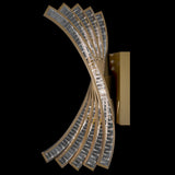 Mysterie Wall Sconce Aged Brass By Schonbek Forever Main View 3