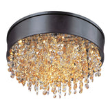 Mystic Flush Mount Bronze by Maxim Lighting