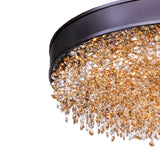 Mystic Round Chandelier By Maxim Lighting Small BZ Finish