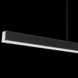 Mystique Linear Suspension Light Medium By Schonbek Beyond - Detaield View