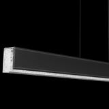 Mystique Linear Suspension Light Small By Schonbek Beyond - Detailed View