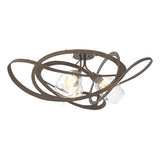 NEST SEMI FLUSHMOUNT BY HUBBARDTON FORGE, FINISH: BRONZE, | CASA DI LUCE LIGHTING