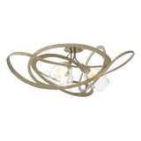 NEST SEMI FLUSHMOUNT BY HUBBARDTON FORGE, FINISH: SOFT GOLD, | CASA DI LUCE LIGHTING