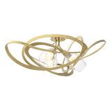 NEST SEMI FLUSHMOUNT BY HUBBARDTON FORGE, FINISH: MODERN BRASS, | CASA DI LUCE LIGHTING