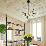 Nabila Chandelier, Size: Medium, Finish: Brushed Brass